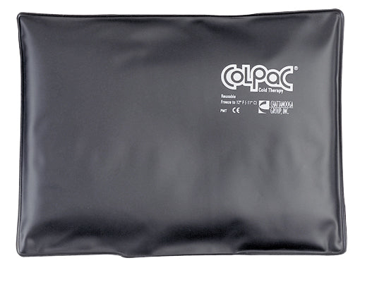 ColPac heavy-duty black urethane reusable cold pack - standard (10 x 13") - dozen