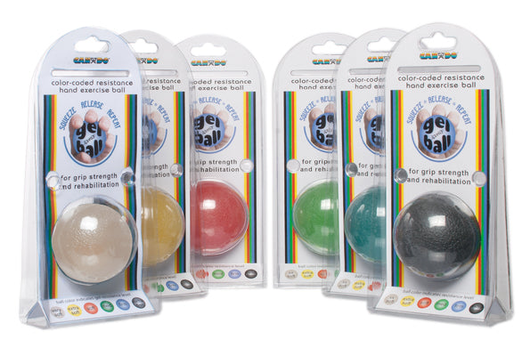 CanDo® Gel Squeeze Ball - Standard Circular - Tan - XX-Light