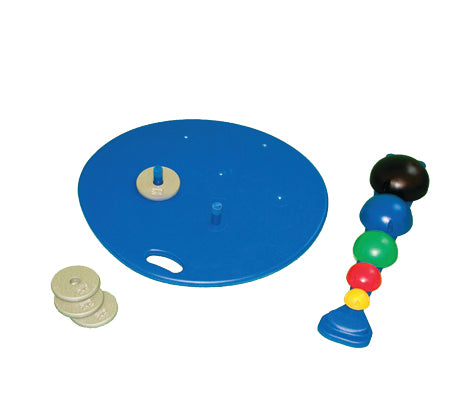 Multi-Axial Positioning System - Professional Board - 5-Ball Set with Tub - 2 Weight Rods with Weights