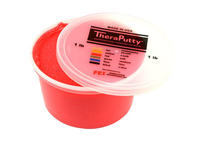 Theraputty® Sparkle Exercise Putty - 2 oz - Red - Soft