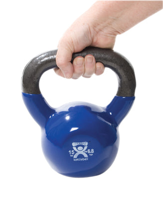 CanDo® Kettlebells - Yellow - 5 lb