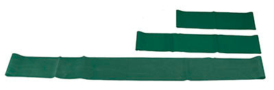 CanDo® Exercise Band Loops - 30" Long - Green - medium