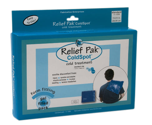 Relief Pak® ColdSpot™ Blue Vinyl Packs - standard - 11" x 14"