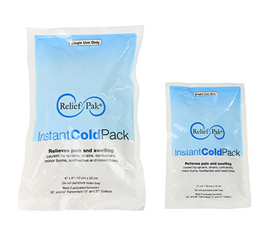 Relief Pak® Instant cold compress - standard 6" x 9" - Case of 12