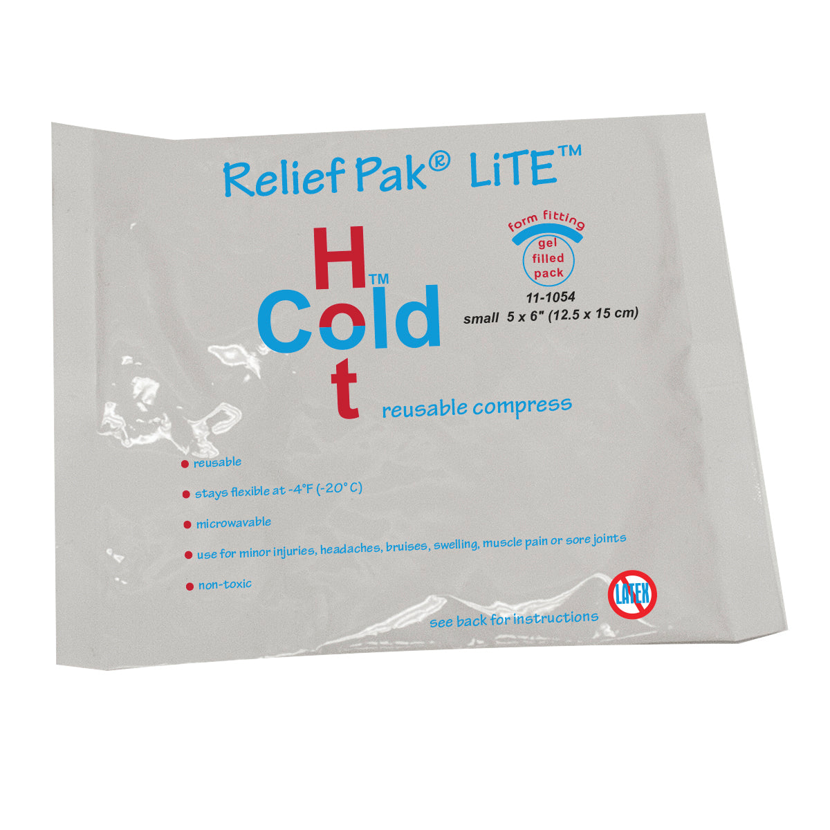 Relief Pak® LiTE® Hot/Cold Packs - 5" x 6" - Case of 12