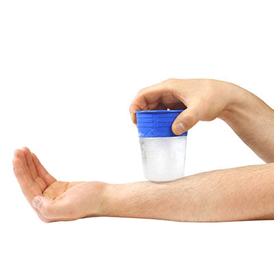 CryoCup ice massage tool