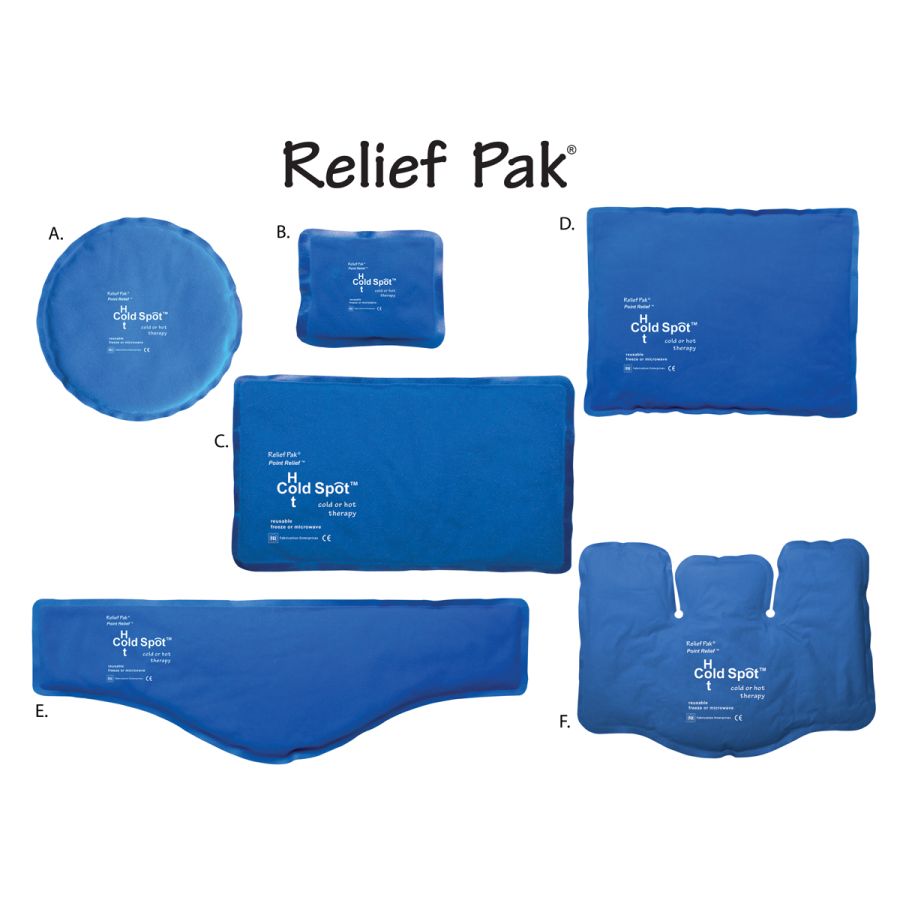 Relief Pak® Cold n’ Hot™ Treatment Packs - Circular - 10” diameter