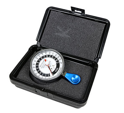 Baseline® Hydraulic Pinch Gauges - 50 lb. Dial Gauge and Analog Output Signal - blue - 2 year warranty