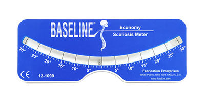 Baseline® Plastic Scoliosis Meter - Baseline® Scoliosis Meter - Plastic Economy