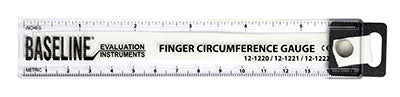 Baseline® Finger Circumference Gauges - 6 inch Maximum (US)