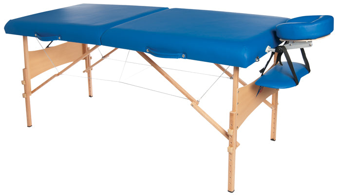 Aluminum Massage Table Blue