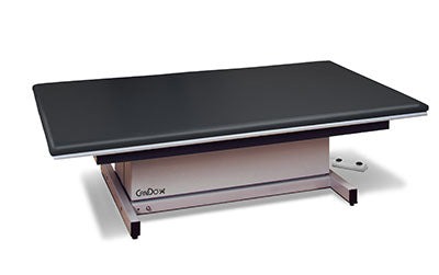 CanDo® Hi-Low Mat Platform Tables - Hi-Lo Mat Platform with Upholstered Top - 4' x 7'