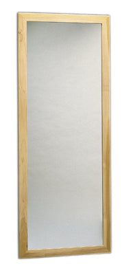 28" x 75" wall mount glass mirror