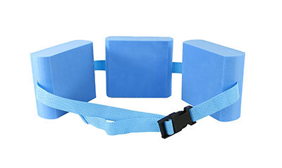 CanDo swim belt - three oval floats - blue