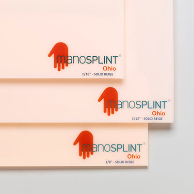 Manosplint Ohio 1/8" x 18" x 24" Solid Beige - 1 sheet