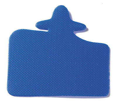 Orfit® Colors NS (Non-Stick) Precuts - wrist + thumb splint - 1/12" micro perforated 13% - atomic blue - large