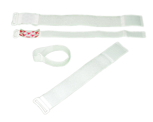 Velcro loop strap with self-adhesive hook - 1"x18" - 10 each