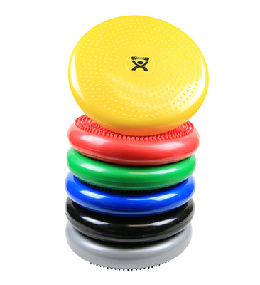 CanDo® Inflatable Balance Discs - 14" (35 cm) Diameter - Yellow