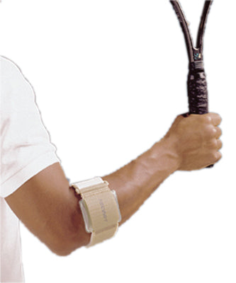 Pneumatic Armband for tennis elbow - black