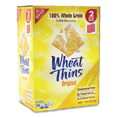 Wheat Thins Crackers, Original, 20 oz Bag, 2 Bags/Pack, Ships in 1-3 Business Days