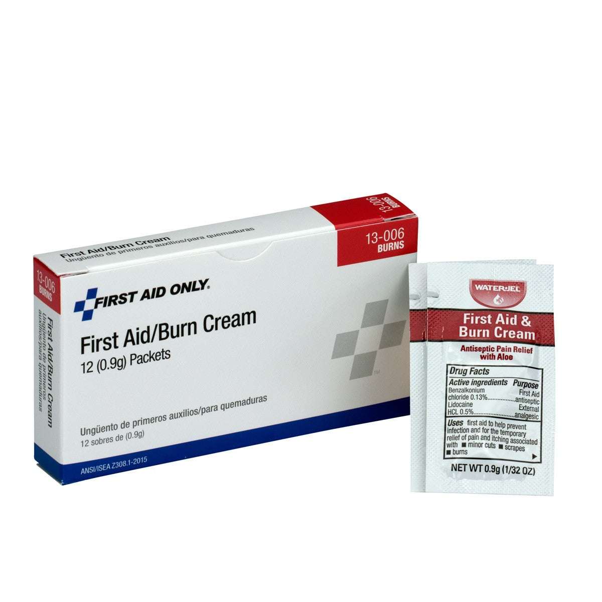 First Aid Burn Cream, 12/box