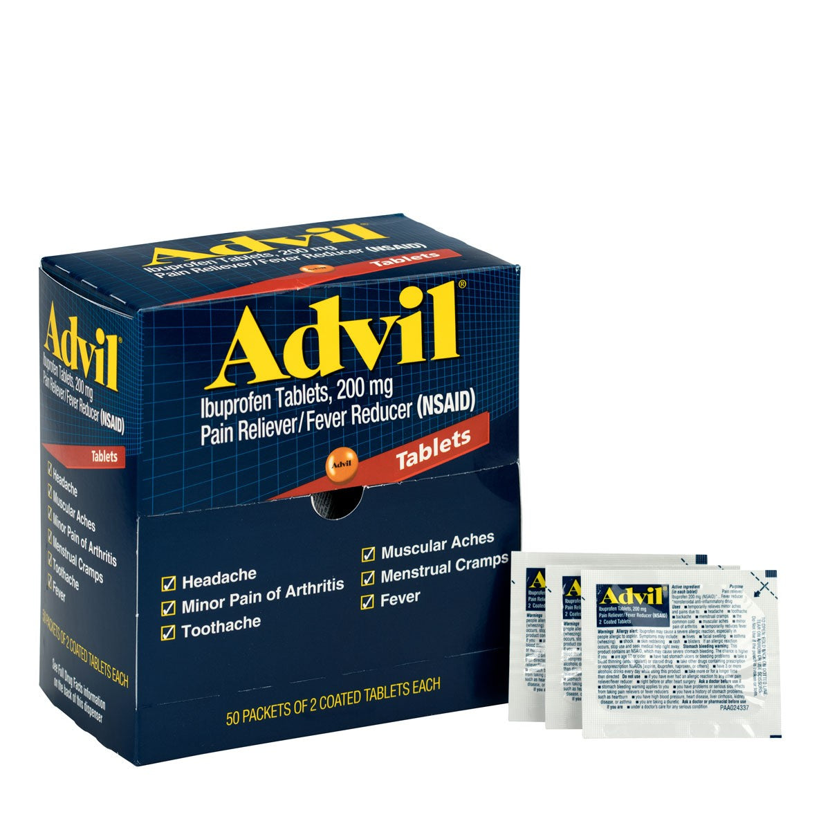 Advil, 50x2/box