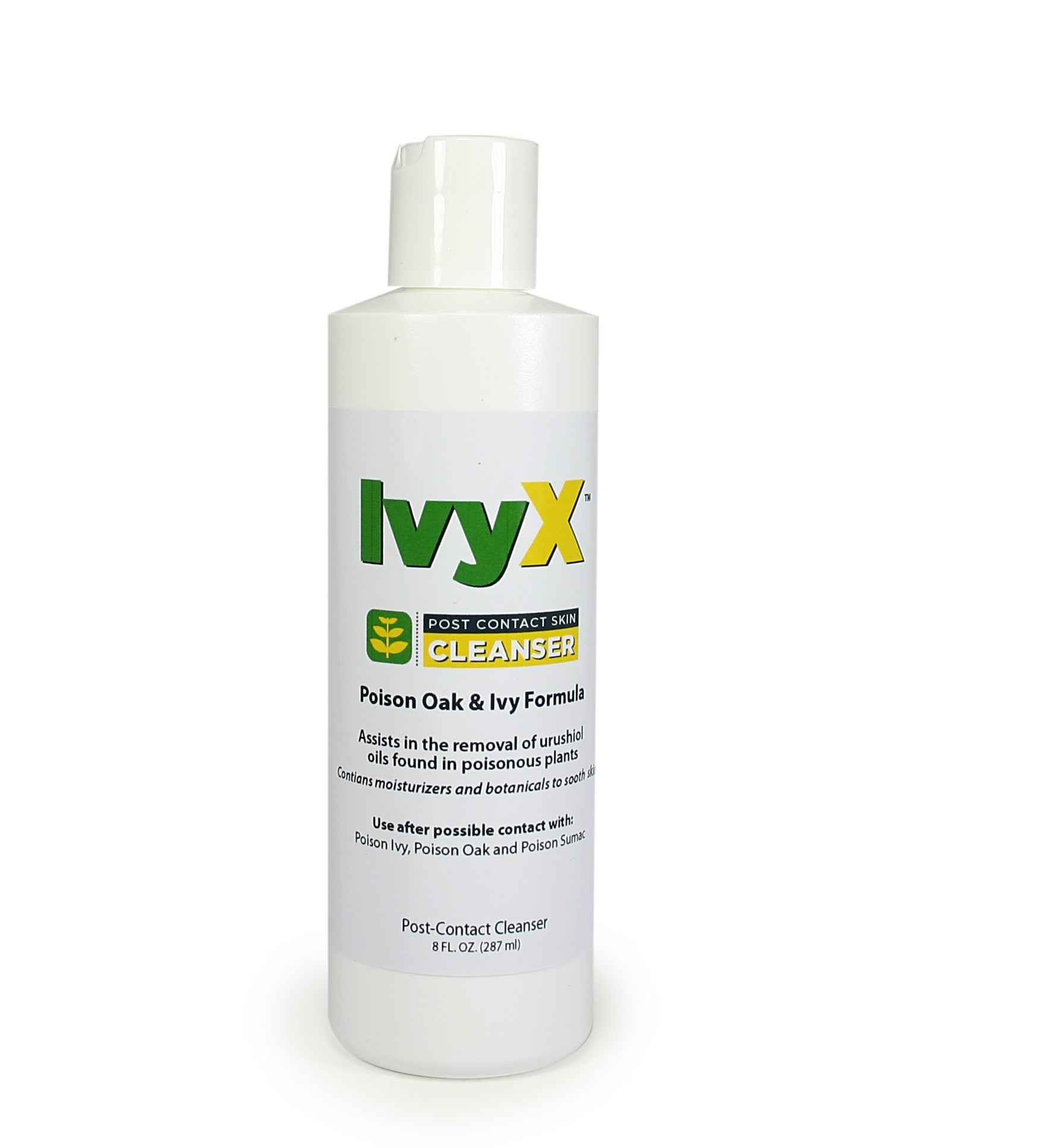 IvyX Post-Contact Cleanser, 8 oz. Bottle