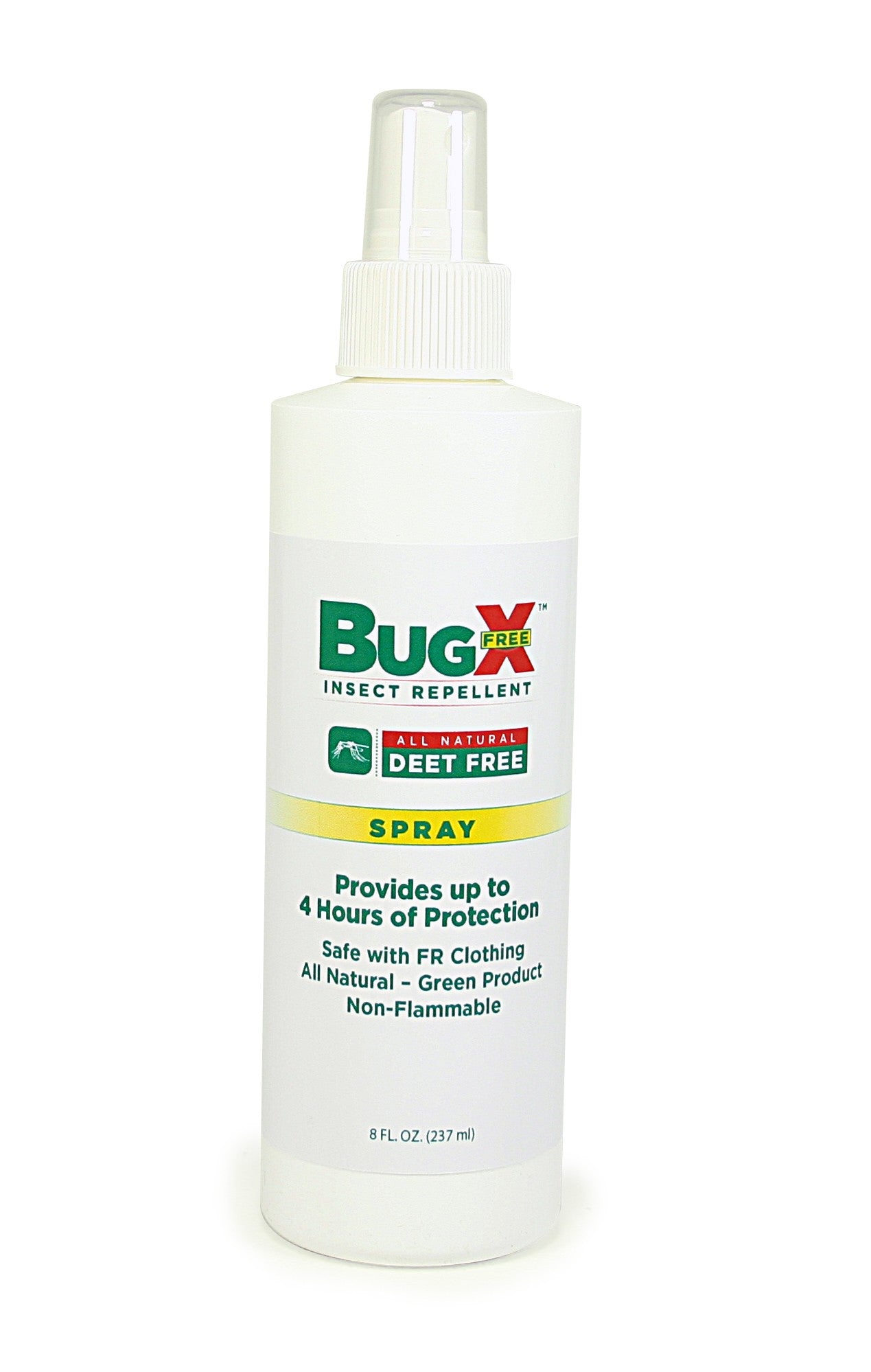 BugX DEET FREE Insect Repellent Spray, 8 oz. Bottle