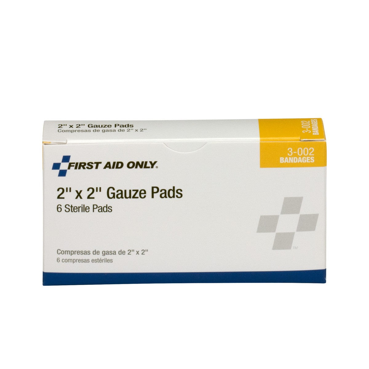 2"x2" Sterile Gauze Pads, 6/box