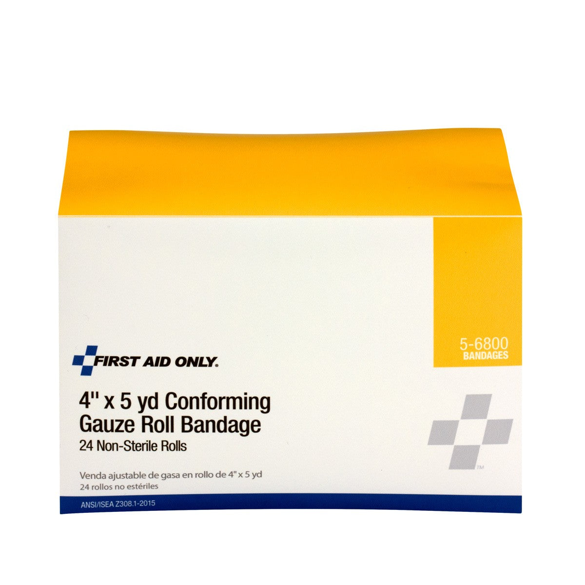 4"x4 yd. Conforming Gauze Non-Sterile, 24/box