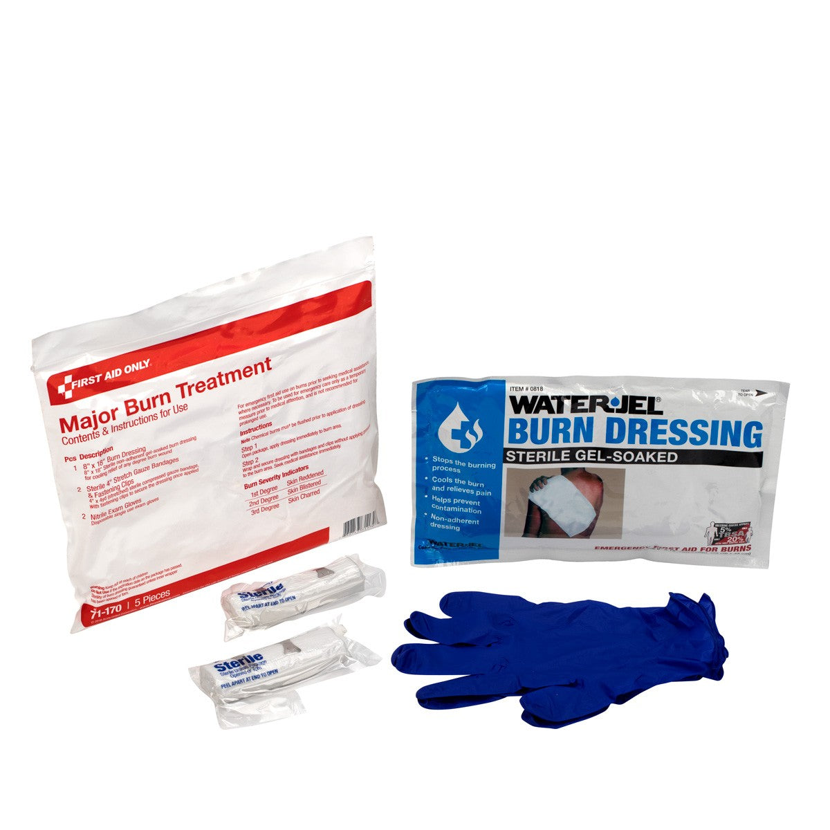 First Aid Triage Pack - Severe Burn Treatment