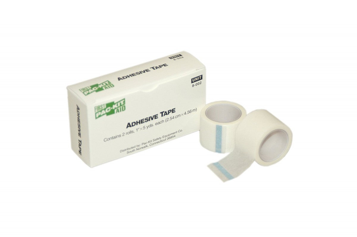 1”x5 yd. First Aid Tape, 2/box