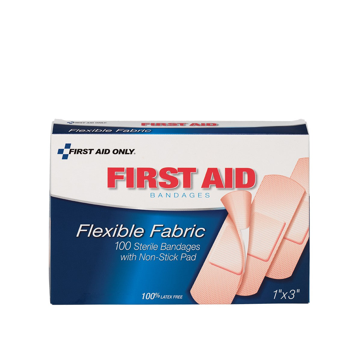 1"x3" Fabric Bandages, 100/box