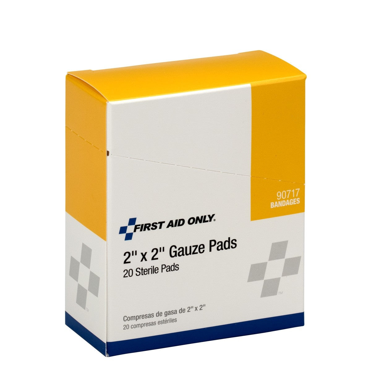 2"x2" Sterile Gauze Pads, 20/box