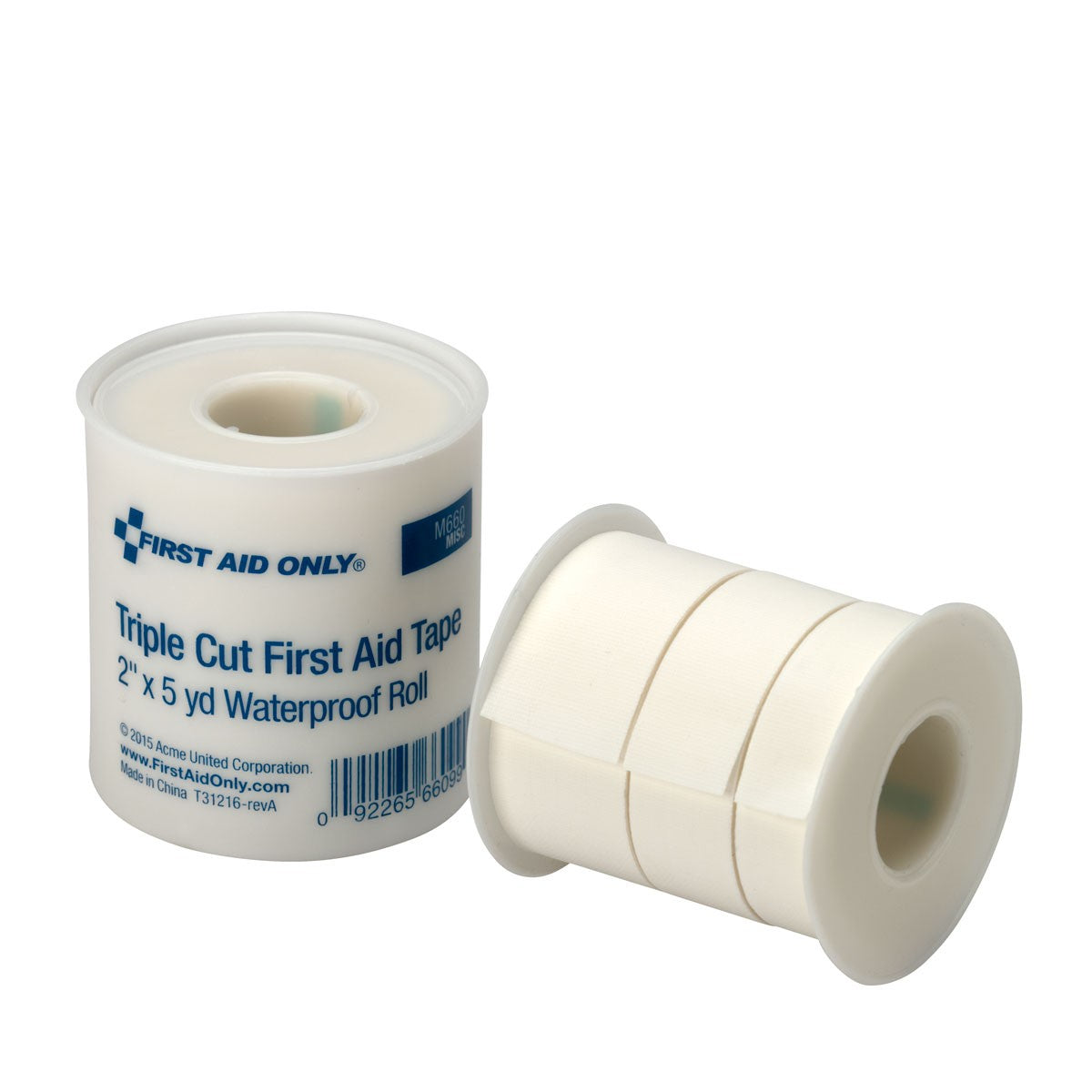 2" Triple Cut Waterproof First Aid Tape 6/box