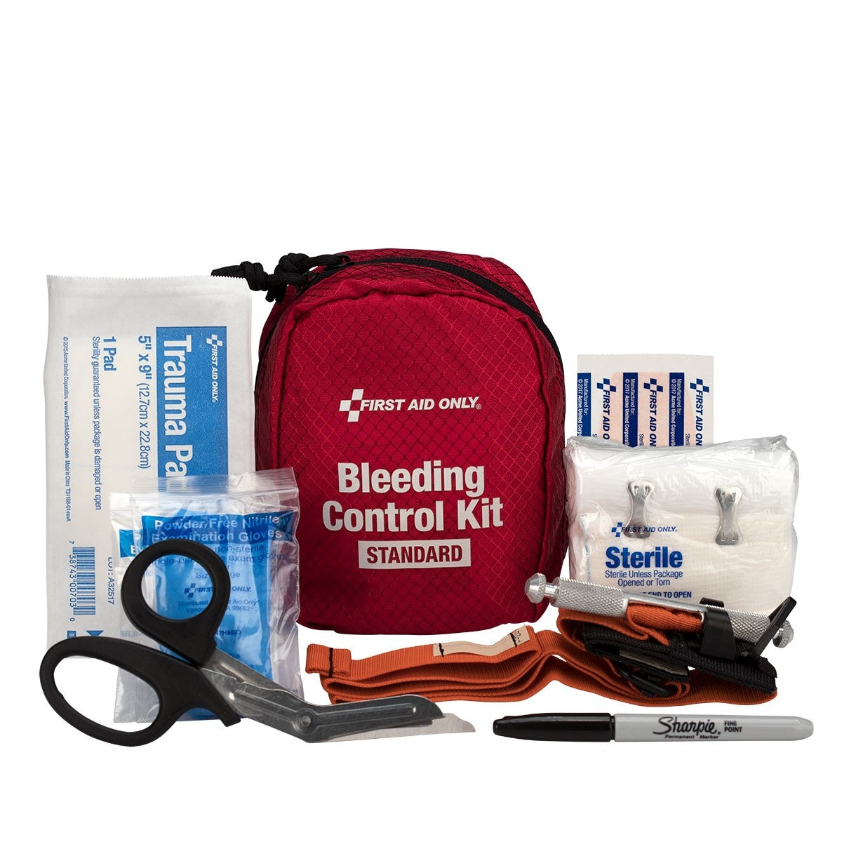 Bleeding Control Kit - Standard, Fabric Case
