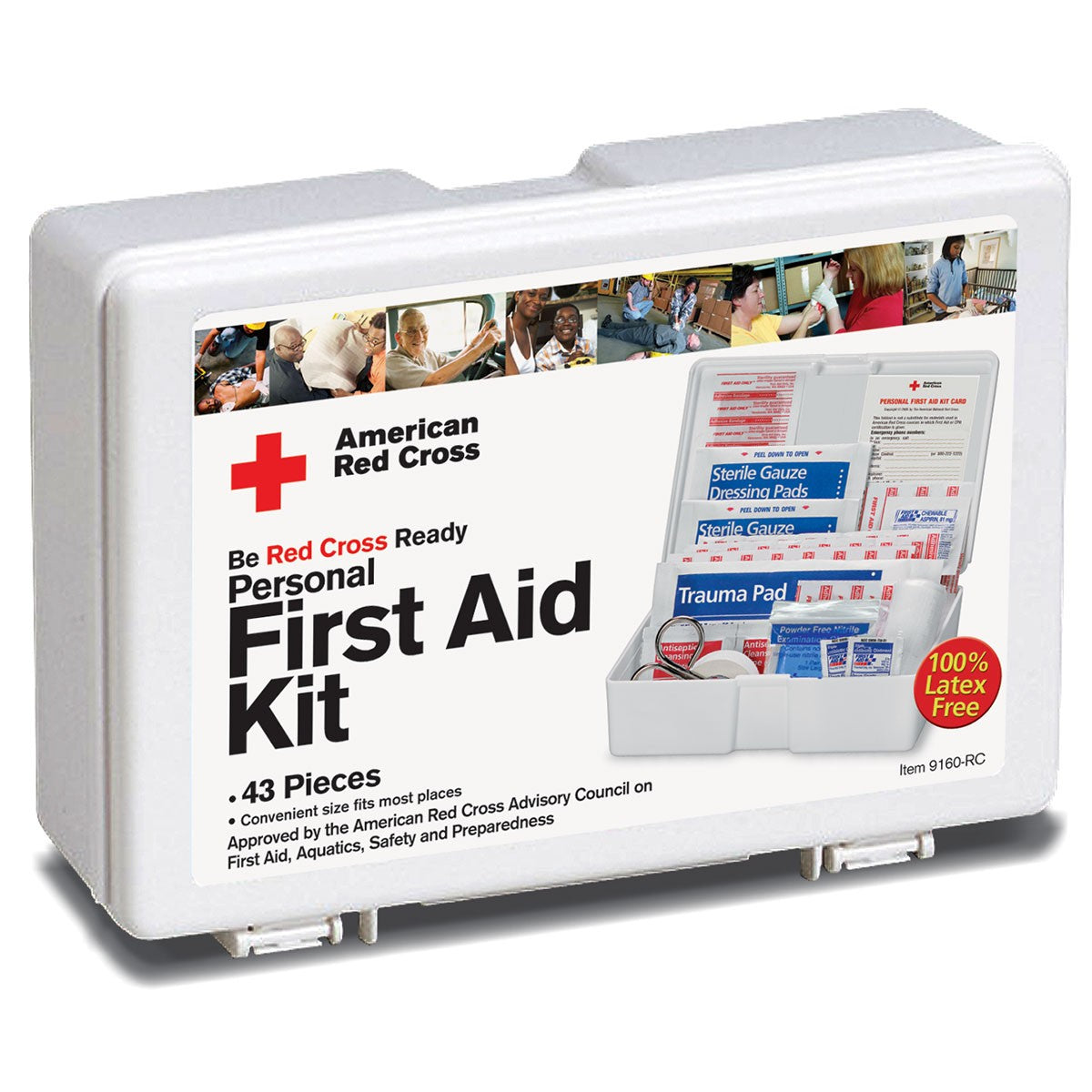 Family First Aid Kit, Plastic