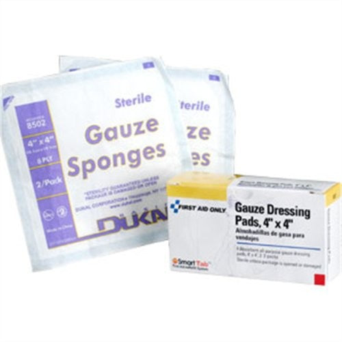 4"x4" Sterile Gauze Pads, 4/box