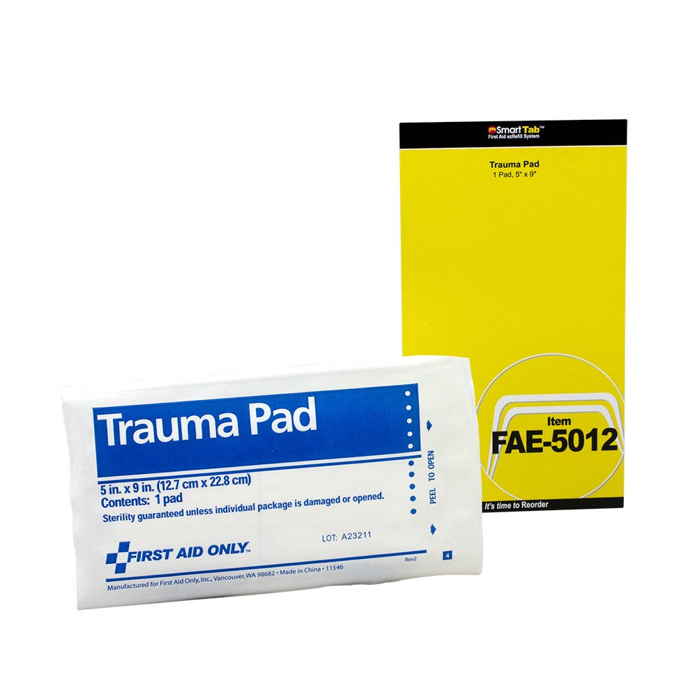 Smart Compliance Boxed Refill 5"x9" Trauma Pad, 1/bag