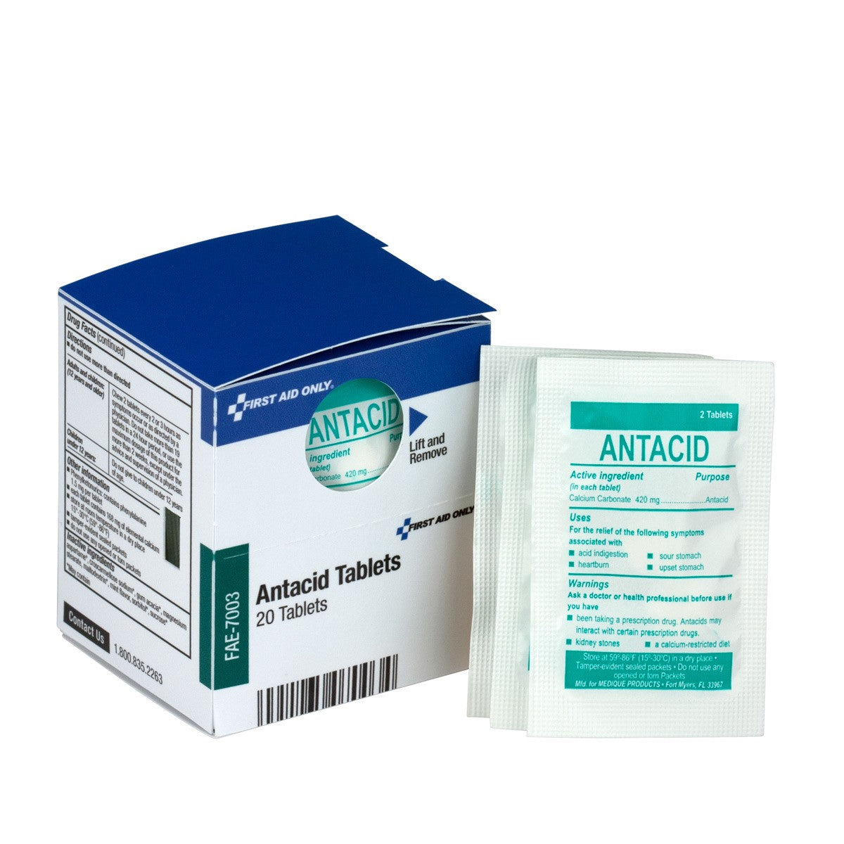 Smart Compliance Boxed Refill Antacid, 10x2/box