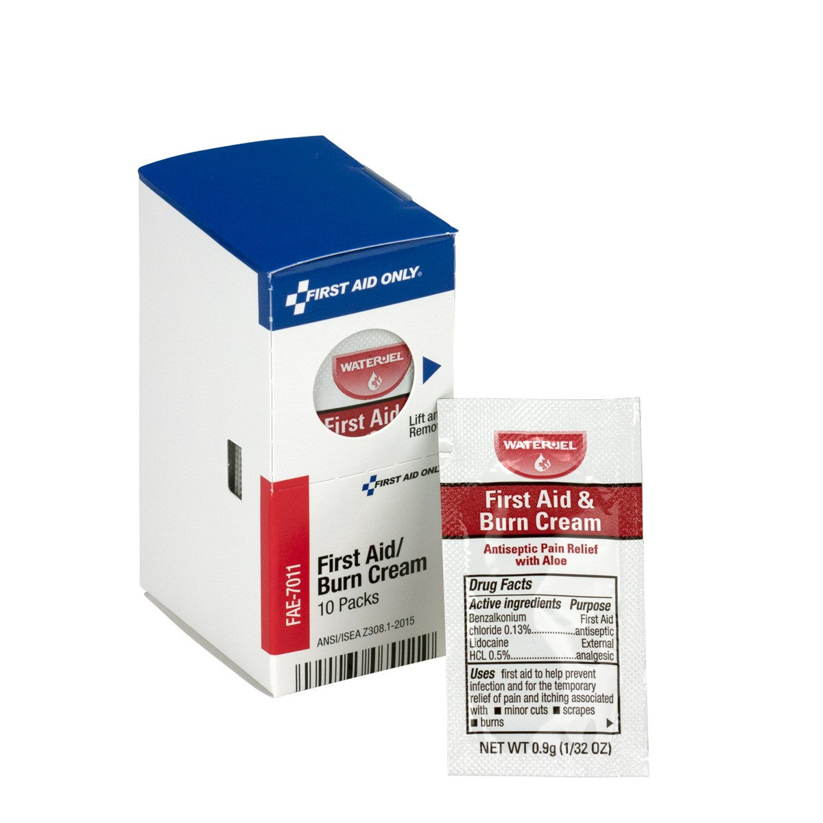 Smart Compliance Boxed Refill First Aid Burn Cream, 10/box