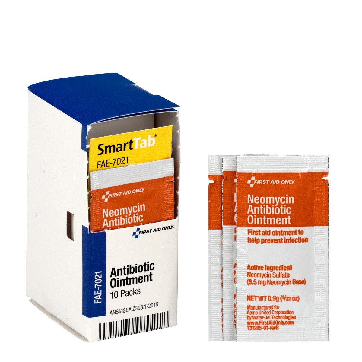 Smart Compliance Boxed Refill Antibiotic Ointment, 10/box