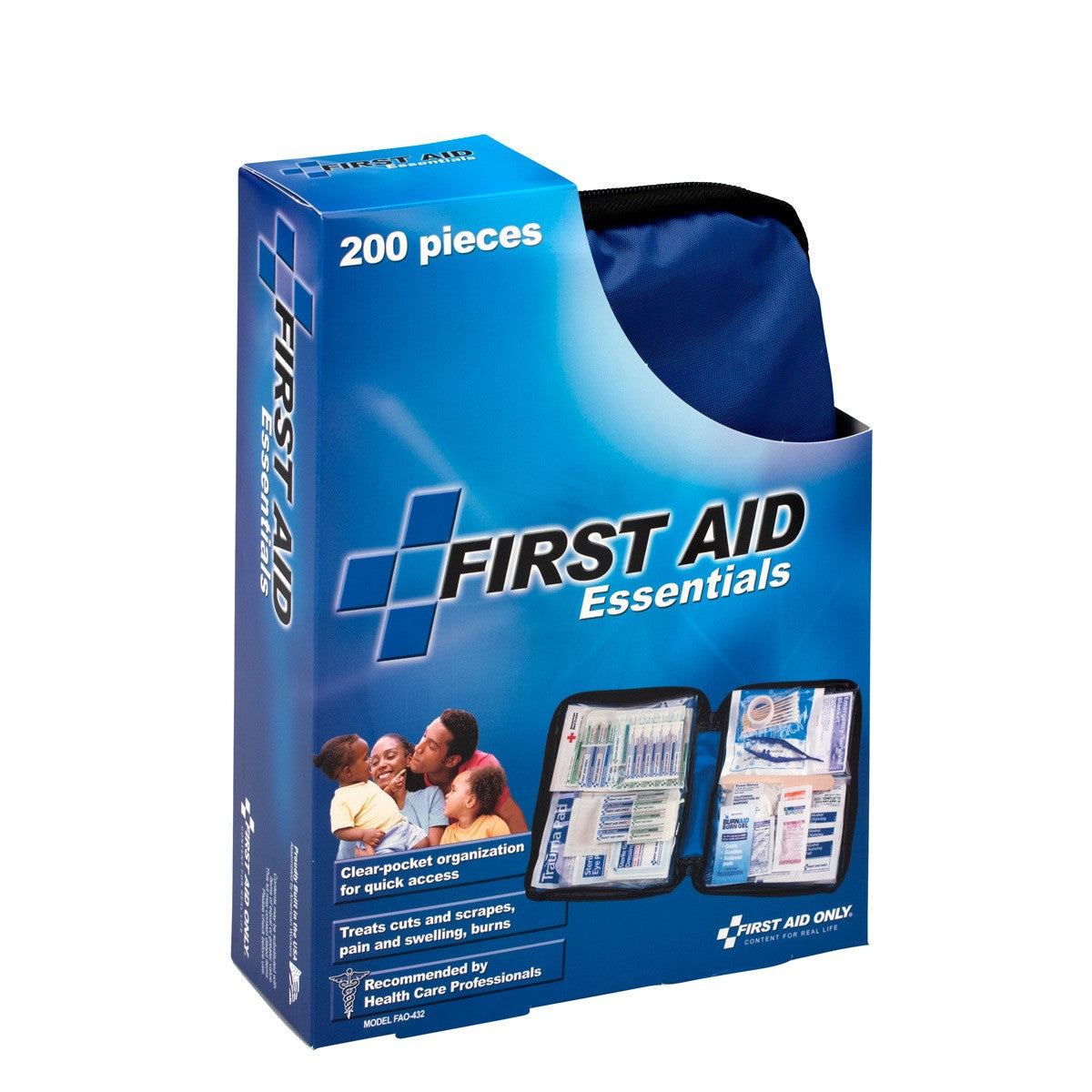 First Aid Kit, 200 Piece, Fabric Case