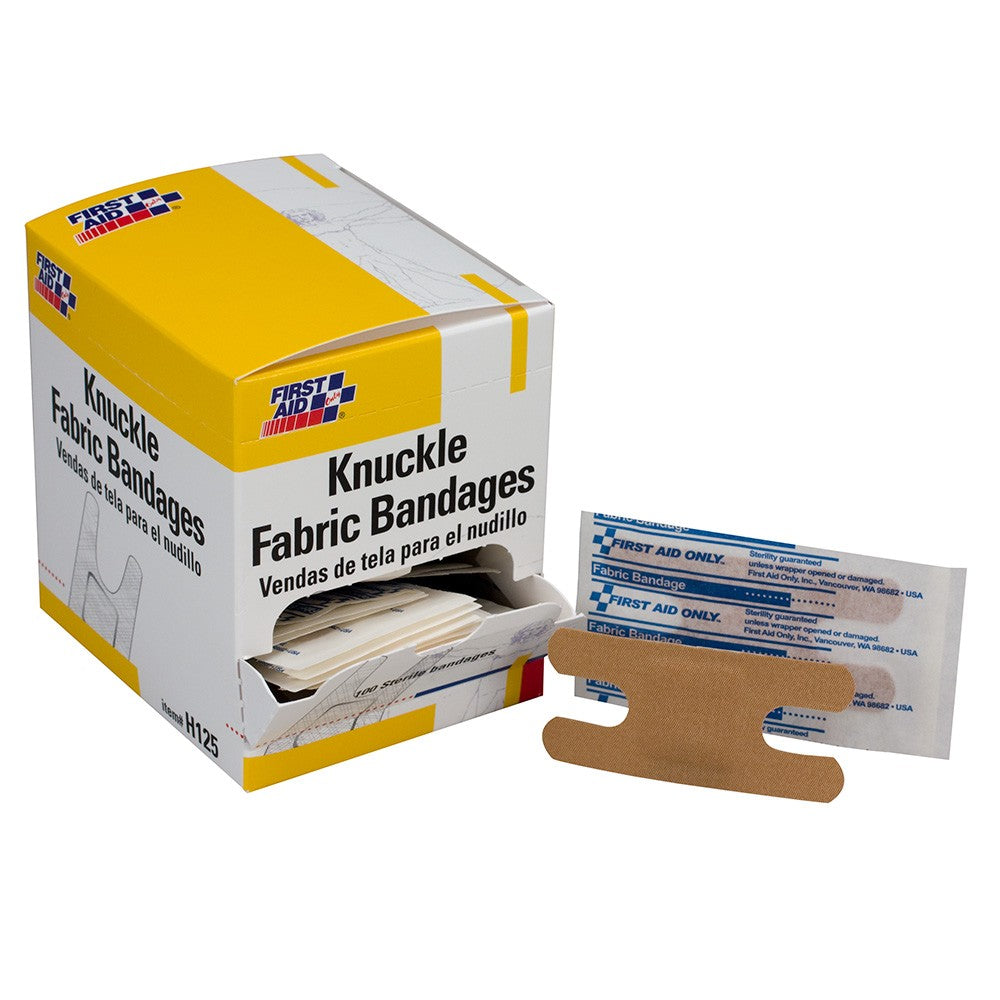 Fabric Knuckle Bandages, 100/box