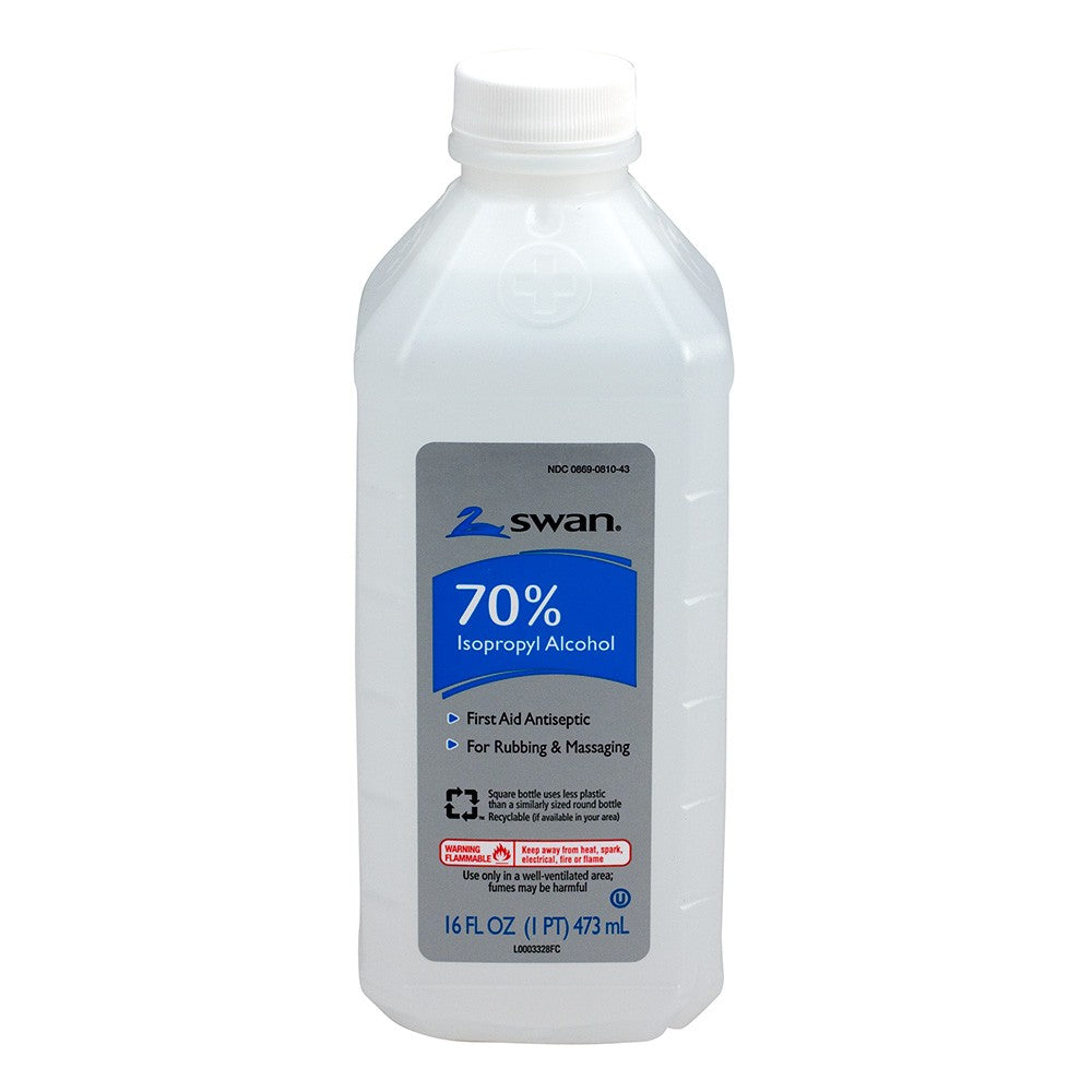 Alcohol, 70% Isopropyl, 16 oz.