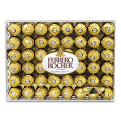 Hazelnut Chocolate Diamond Gift Box, 21.2 oz, 48 Pieces, Ships in 1-3 Business Days