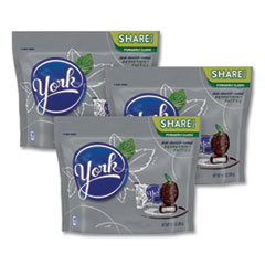 Share Pack Peppermint Patties, Miniatures, 10.1 oz Bag, 3 Bags/Pack, Ships in 1-3 Business Days