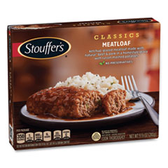 Classics Meatloaf with Mashed Potatoes, 9.88 oz Box, 3 Boxes/Pack, Ships in 1-3 Business Days