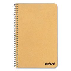 One-Subject Notebook, Medium/College Rule, Tan Cover, (80) 11 x 8.5 Sheets