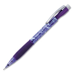 Icy Mechanical Pencil, 0.7 mm, HB (#2), Black Lead, Transparent Violet Barrel, Dozen